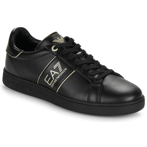 Shoes Men Low top trainers Emporio Armani EA7 CLASSIC PERF Black