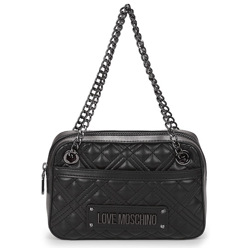 Bags Women Small shoulder bags Love Moschino QUILTED JC4237PP0I Black / Gunmetal
