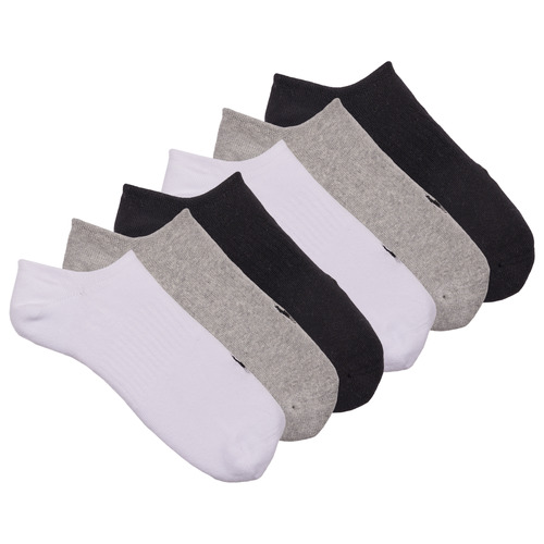 Shoe accessories Socks Polo Ralph Lauren 6 PACK SPORT NO SHOW-PERFORMANCE-NO SHOW-6 PACK White / Grey / Black