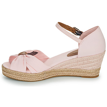 Tommy Hilfiger BASIC OPEN TOE MID WEDGE Pink
