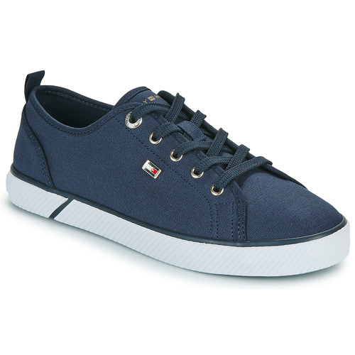 Shoes Women Low top trainers Tommy Hilfiger VULC CANVAS SNEAKER Marine