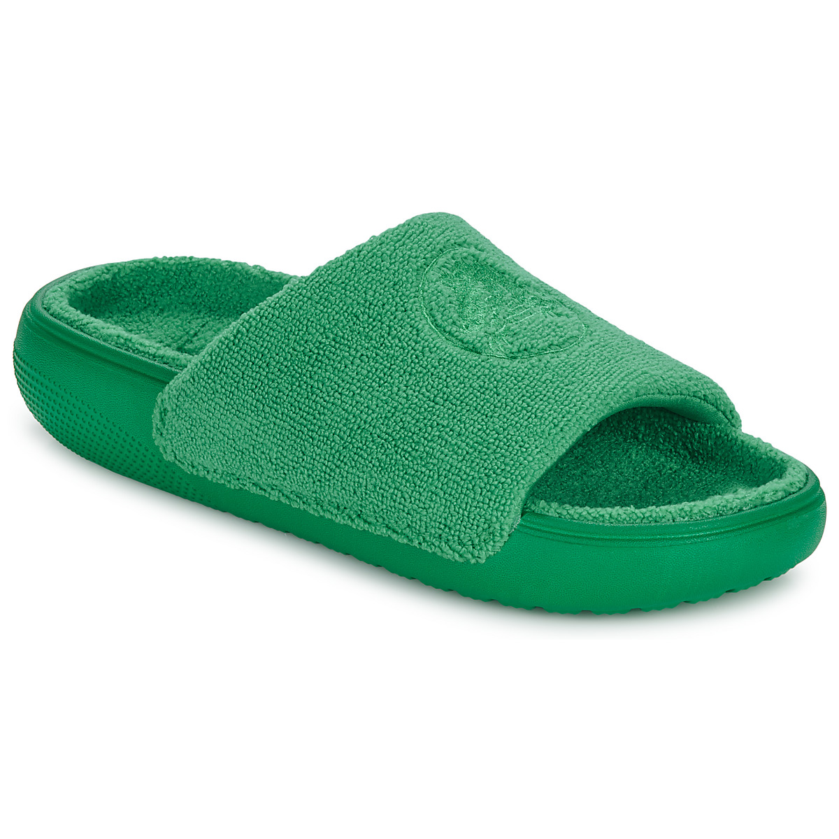 Crocs Classic Towel Slide Green