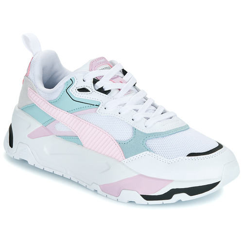 Shoes Women Low top trainers Puma TRINITY White / Pink