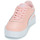 Shoes Girl Low top trainers Puma CARINA 2.0 JR Pink / White
