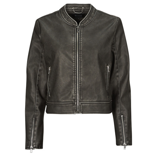 Clothing Women Leather jackets / Imitation leather Only ONLMINDY Black
