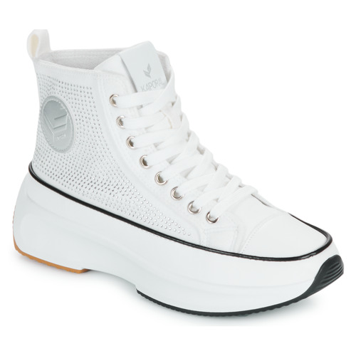 Shoes Women Hi top trainers Kaporal CHRISTA White