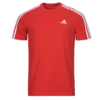 Clothing Men Short-sleeved t-shirts Adidas Sportswear M 3S SJ T Red / White