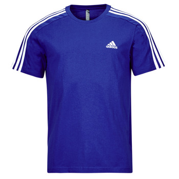 Clothing Men Short-sleeved t-shirts Adidas Sportswear M 3S SJ T Blue / White