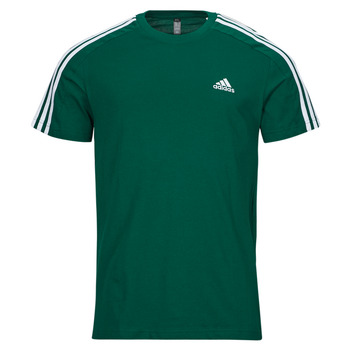 Clothing Men Short-sleeved t-shirts Adidas Sportswear M 3S SJ T Green / White