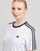 Clothing Women Short-sleeved t-shirts Adidas Sportswear W 3S BF T White / Black