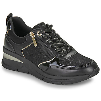tamaris  -  women's shoes (trainers) in black