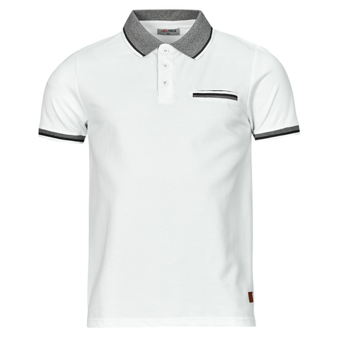 Clothing Men Short-sleeved polo shirts Yurban NEW-POLO-WHITE White