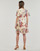 Clothing Women Short Dresses Lauren Ralph Lauren WANDELLA-SHORT SLEEVE-DAY DRESS Multicolour