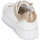 Shoes Women Low top trainers Marco Tozzi  White / Gold
