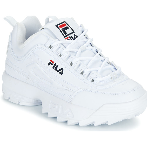 Shoes Women Low top trainers Fila DISRUPTOR White