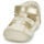Shoes Girl Sandals Kickers SUSHY White / Gold