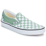 Classic Slip-On COLOR THEORY CHECKERBOARD ICEBERG GREEN