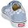 Shoes Children Low top trainers Vans UY Old Skool V COLOR THEORY CHECKERBOARD DUSTY BLUE Blue