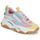 Shoes Women Low top trainers Steve Madden POSSESSION-E Pink / Multicolour
