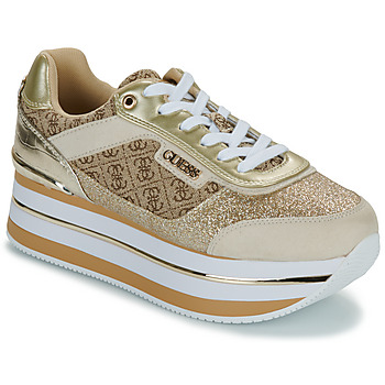 Shoes Women Low top trainers Guess HANSIN 2 Gold