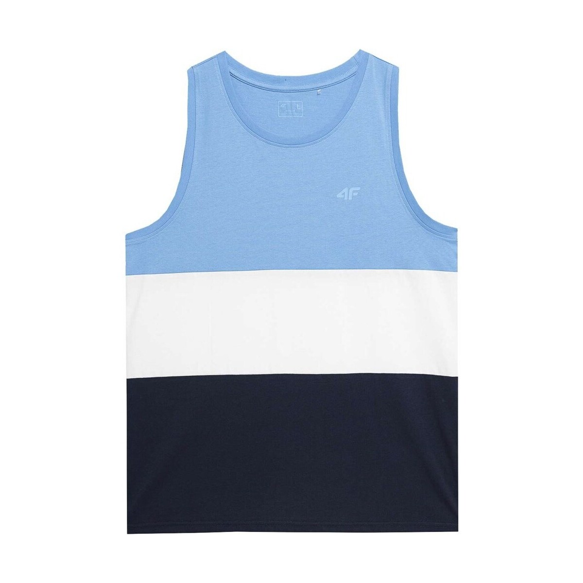 Clothing Men Short-sleeved t-shirts 4F 4FSS23TTSHM35233S White, Black, Blue