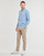 Clothing Men Sweaters Polo Ralph Lauren SWEATSHIRT DEMI ZIP EN MOLLETON Blue / Sky