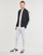 Clothing Men Track tops Polo Ralph Lauren BOMBER AVEC BANDES Black / White