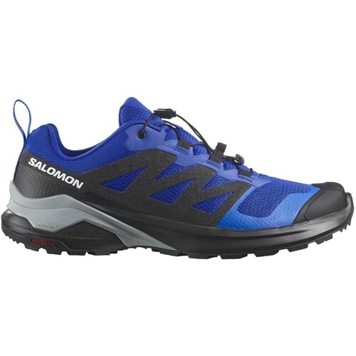 Shoes Men Running shoes Salomon X-adventure Navy blue, Blue