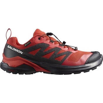 Shoes Men Running shoes Salomon X-adventure Gore-tex Black, Red