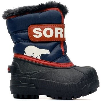 Shoes Women Snow boots Sorel Snow Commander Black, Navy blue
