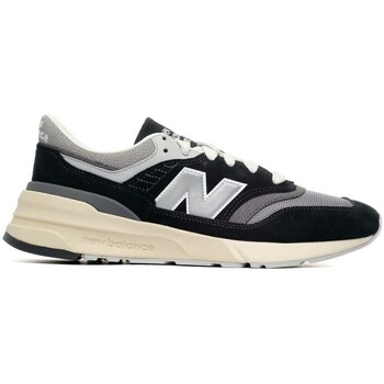 Shoes Men Low top trainers New Balance 997 White, Black