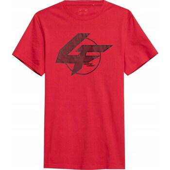 Clothing Men Short-sleeved t-shirts 4F K11930 Red