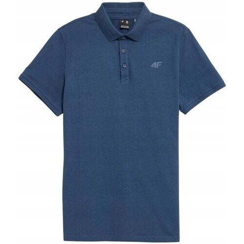 Clothing Men Short-sleeved t-shirts 4F K11933 Blue
