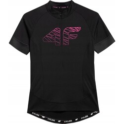 Clothing Women Short-sleeved t-shirts 4F K10841 Black