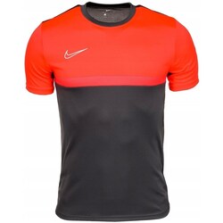 Clothing Men Short-sleeved t-shirts Nike Dry Academy Pro Top Ss Grey, Red