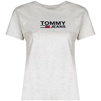 Clothing Women Short-sleeved t-shirts Tommy Hilfiger DW0DW07029 Grey