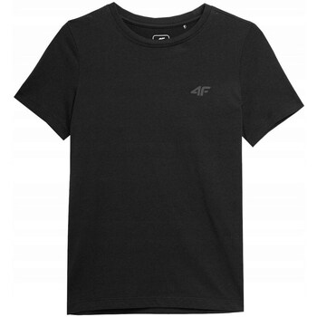Clothing Boy Short-sleeved t-shirts 4F K15398 Black
