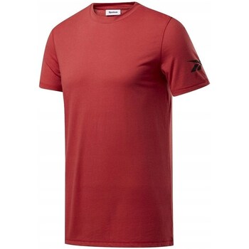 Clothing Men Short-sleeved t-shirts Reebok Sport Wor We Commercial Ss Tee Red