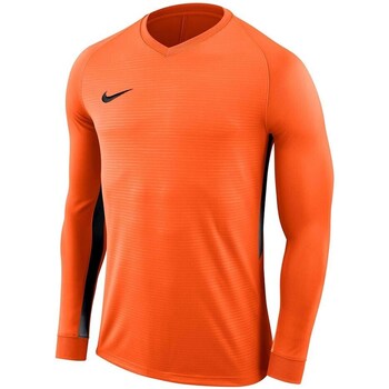 Clothing Men Short-sleeved t-shirts Nike Dry Tiempo Premier Jersey Ls Orange