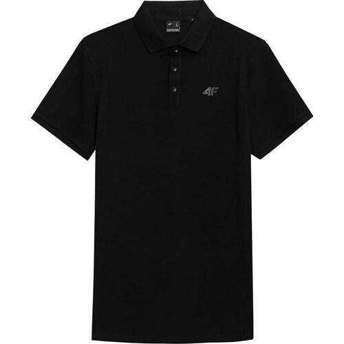 Clothing Men Short-sleeved t-shirts 4F K14890 Black