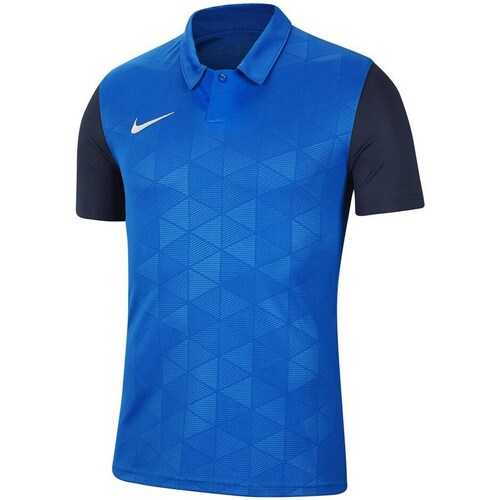 Clothing Men Short-sleeved t-shirts Nike Trophy Iv Jsy Ss Blue
