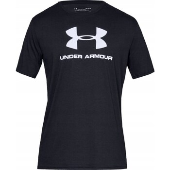 Clothing Men Short-sleeved t-shirts Under Armour Sportstyle Logo Ss Black