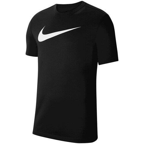 Clothing Boy Short-sleeved t-shirts Nike Dri-fit Park 20 Black
