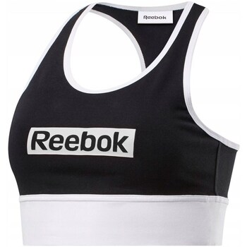 Clothing Women Short-sleeved t-shirts Reebok Sport Te Linear Logo Black