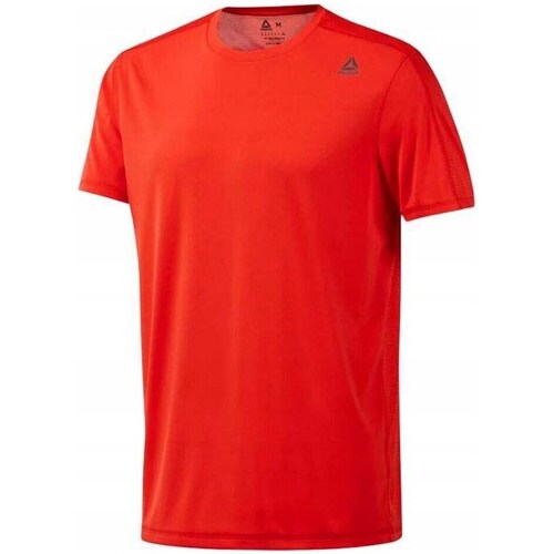 Clothing Men Short-sleeved t-shirts Reebok Sport Workout Tech Top Red