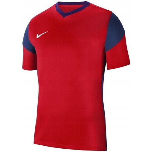Clothing Men Short-sleeved t-shirts Nike Df Prk Drb Iii Jsy Ss Red