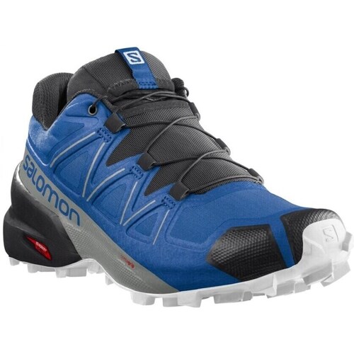 Shoes Men Running shoes Salomon Speedcross 5 Blue, Black