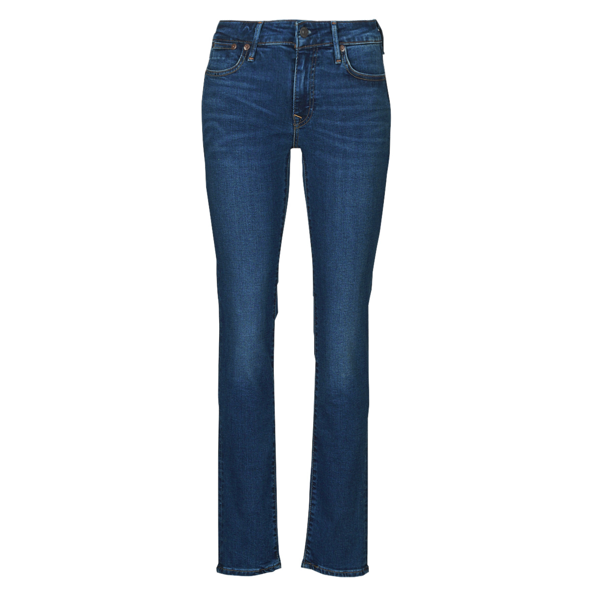 levis  712 slim welt pocket  women's skinny jeans in blue