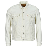 Clothing Men Denim jackets Levi's THE TRUCKER JACKET White