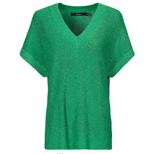 Clothing Women Tops / Blouses Vero Moda VMNEWLEXSUN  Green